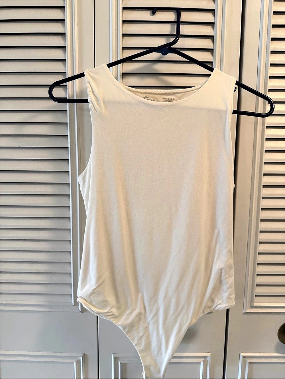 Zyia Active White Bodysuit Athletic
